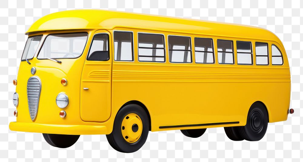PNG  Coach vehicle yellow wheel. AI generated Image by rawpixel.