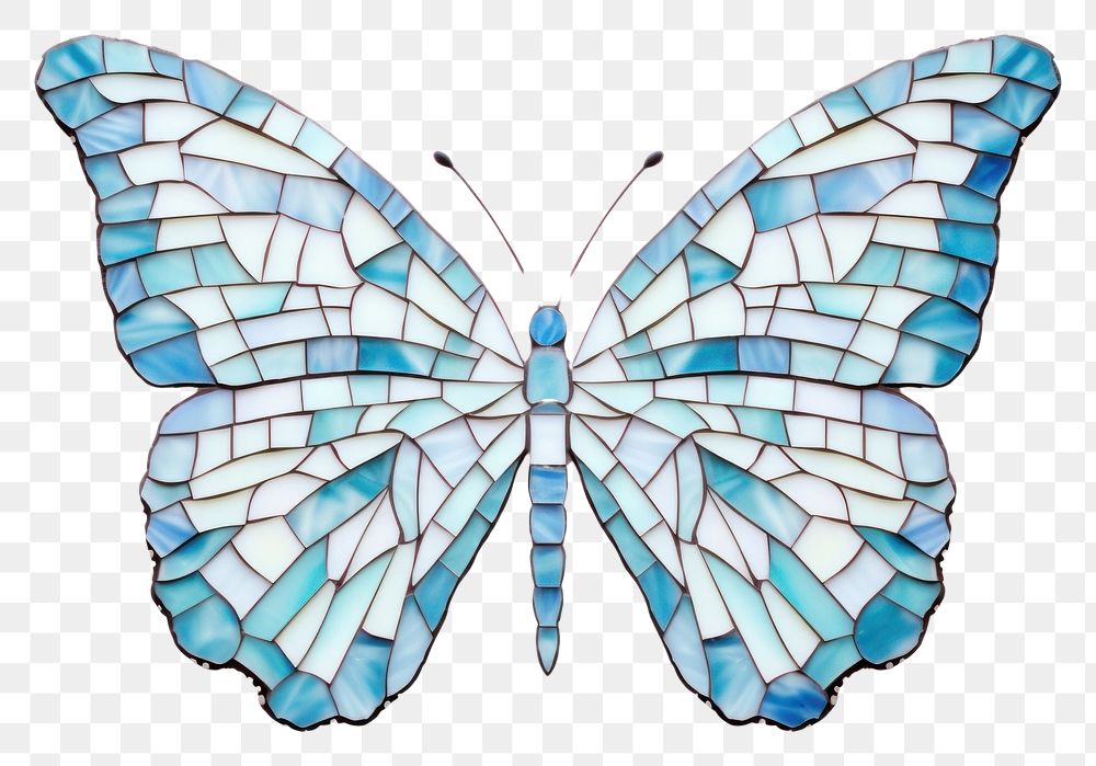 PNG Butterfly art shape glass. AI generated Image by rawpixel.