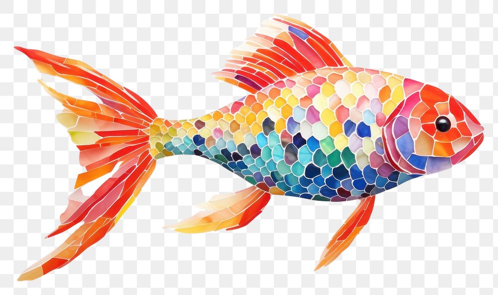 PNG Koi fish goldfish animal art. AI generated Image by rawpixel.