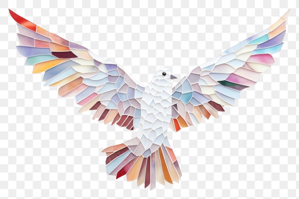 PNG White dove art animal bird. AI generated Image by rawpixel.