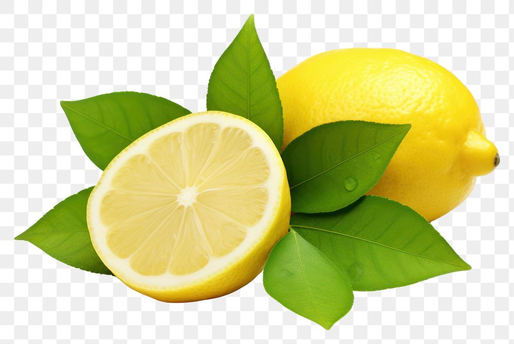 PNG  Lemon citrus fruit plant green lime. AI generated Image by rawpixel.