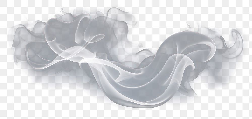 PNG Smoke swirl white steam. AI generated Image by rawpixel.