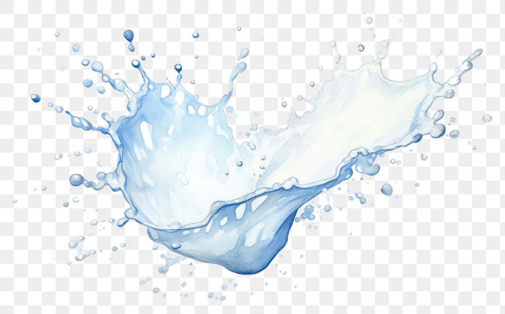 PNG Milk splashing backgrounds white background refreshment. AI generated Image by rawpixel.