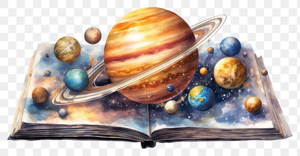 PNG Book publication astronomy universe planet space book
