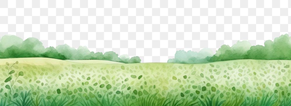 PNG  Green field backgrounds landscape grassland. AI generated Image by rawpixel.