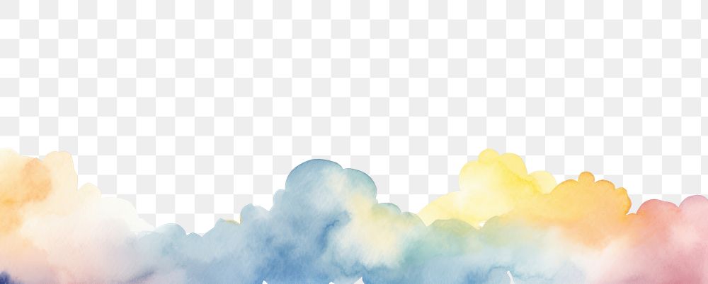PNG  Rainbow backgrounds outdoors sky. AI generated Image by rawpixel.