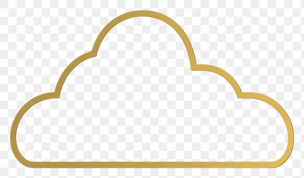 PNG Cloud icon white background yellow hanger. AI generated Image by rawpixel.