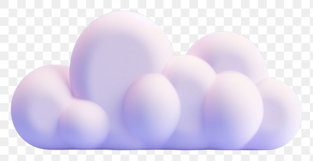PNG Cloud softness balloon purple. AI generated Image by rawpixel.