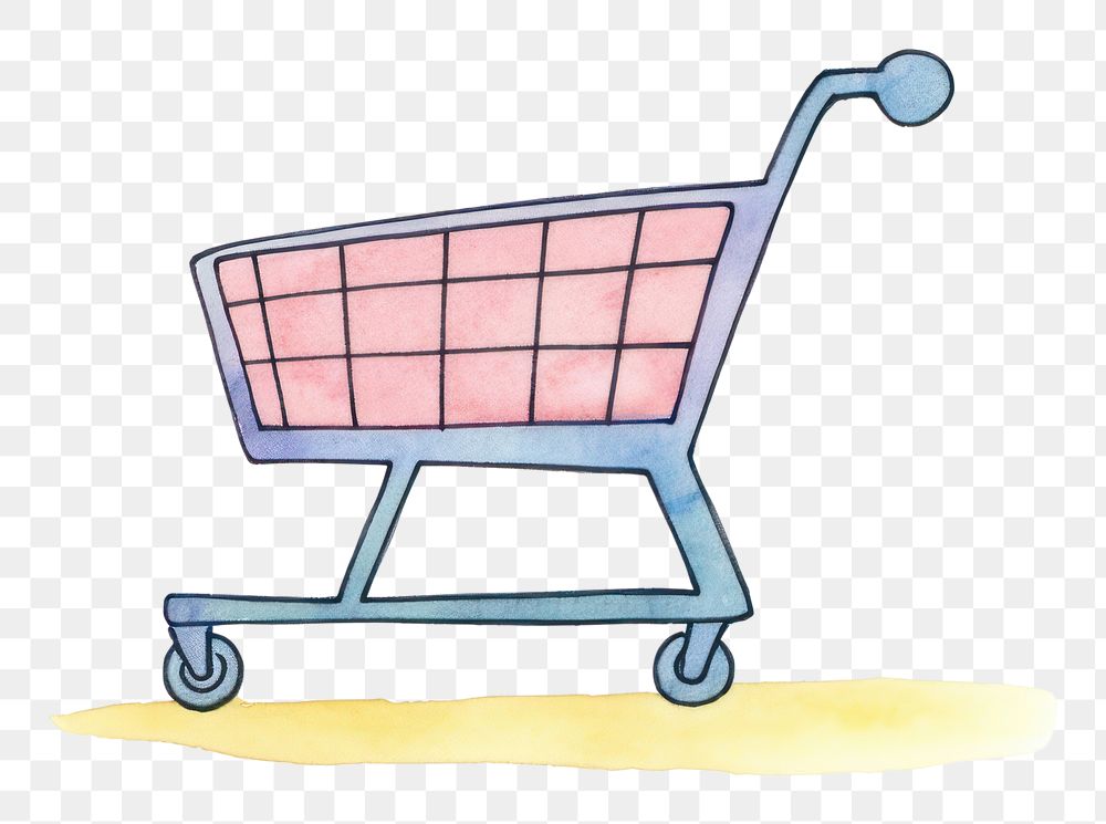 PNG Sign of shopping cart white background consumerism supermarket. AI generated Image by rawpixel.