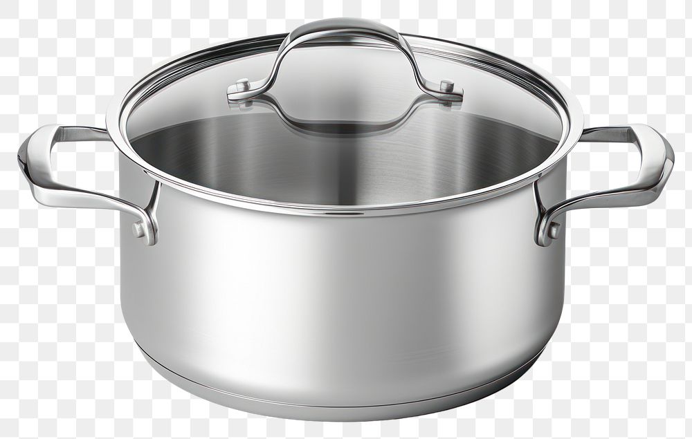 PNG Cooking pot cooking pot appliance saucepan. AI generated Image by rawpixel.