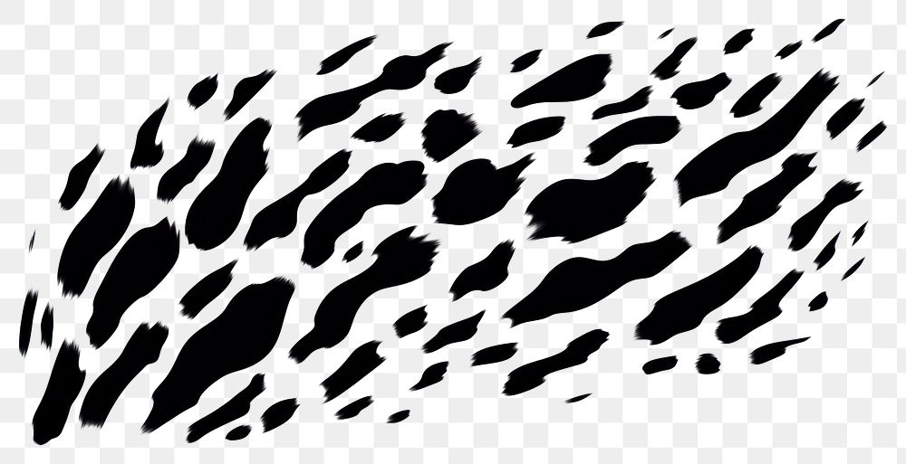 PNG Leopard pattern on brush stroke backgrounds white background monochrome. AI generated Image by rawpixel.