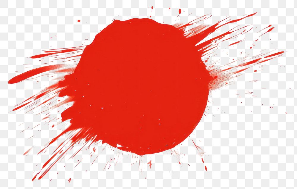 PNG Red circle backgrounds white background splattered. AI generated Image by rawpixel.
