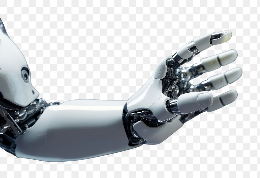 PNG Robot technology futuristic hand. AI generated Image by rawpixel.
