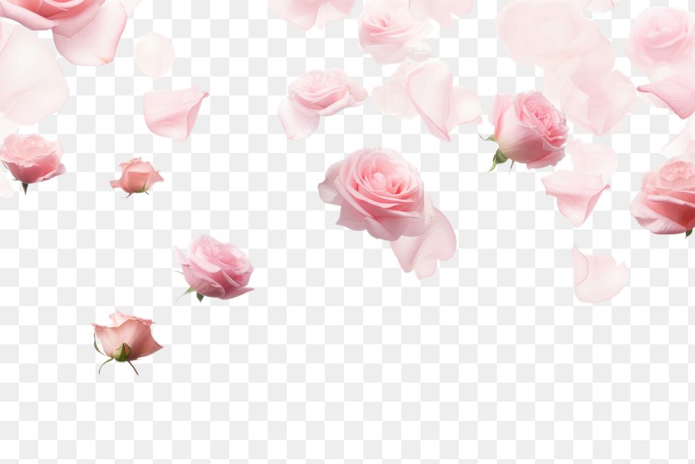 PNG  Roses backgrounds flower petal. AI generated Image by rawpixel.