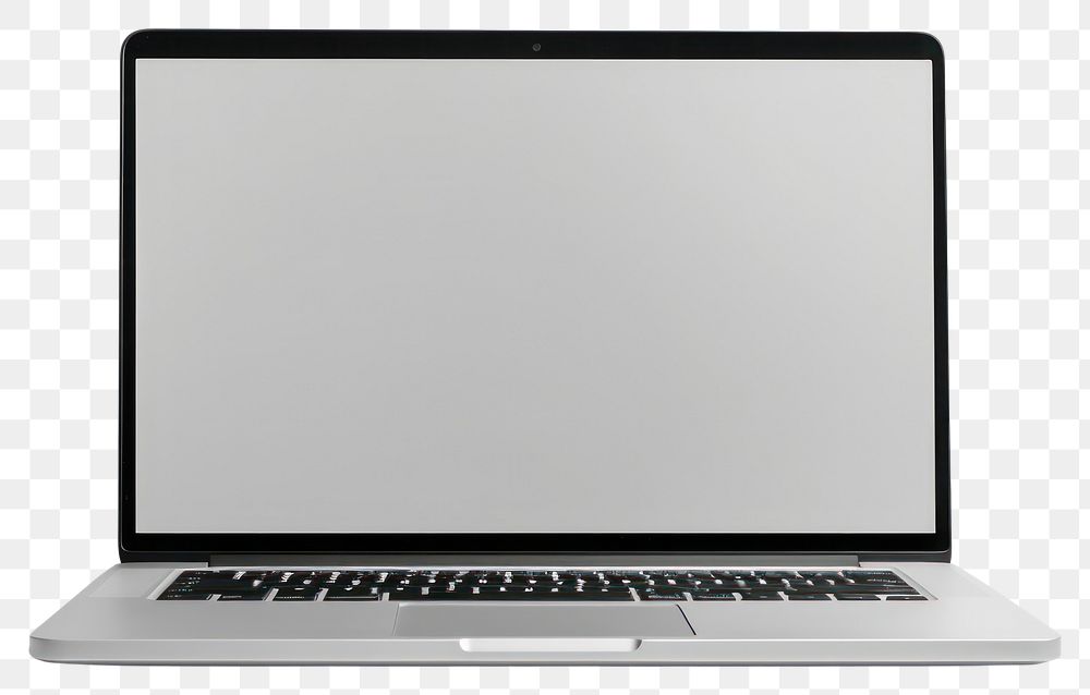 PNG  Laptop computer white background portability