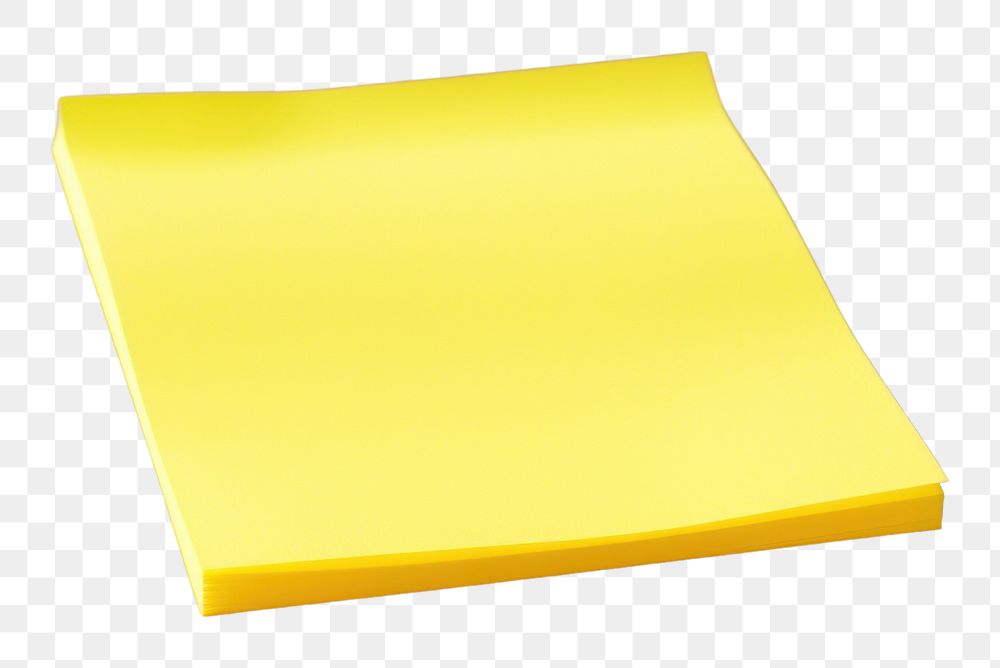 PNG Blank sticky note simplicity document absence. AI generated Image by rawpixel.