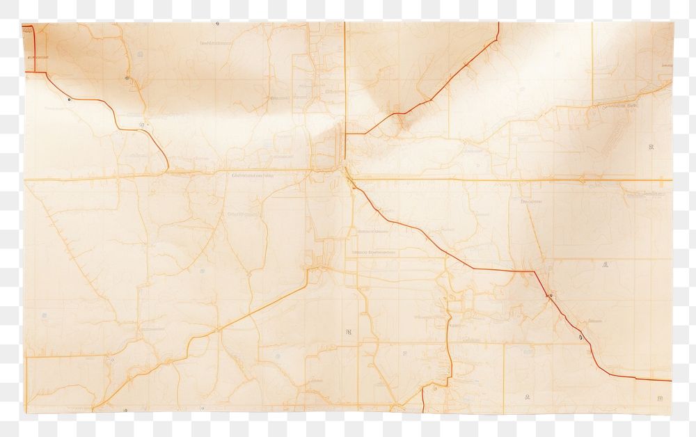 PNG Map paper white background rectangle. AI generated Image by rawpixel.