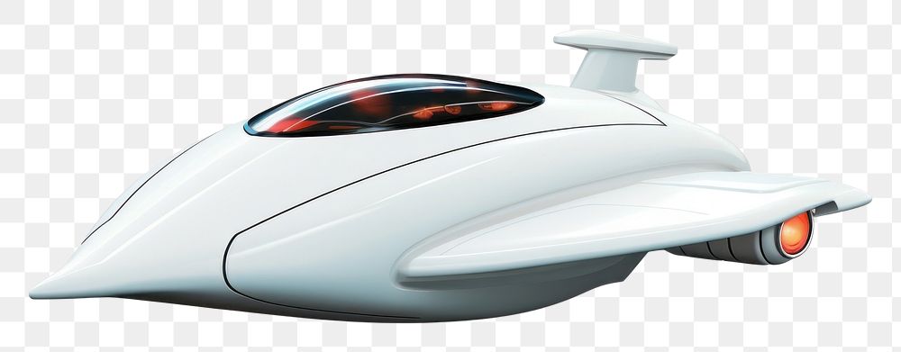 PNG Spaceship aircraft vehicle white background. AI generated Image by rawpixel.
