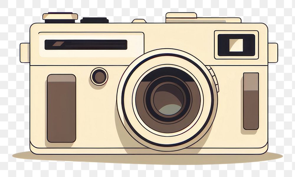 PNG Film camera white background photographing electronics. AI generated Image by rawpixel.