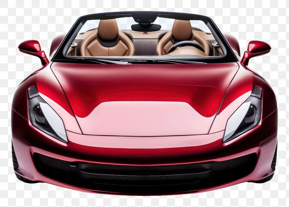 PNG Shiny sport car convertible vehicle driving. AI generated Image by rawpixel.