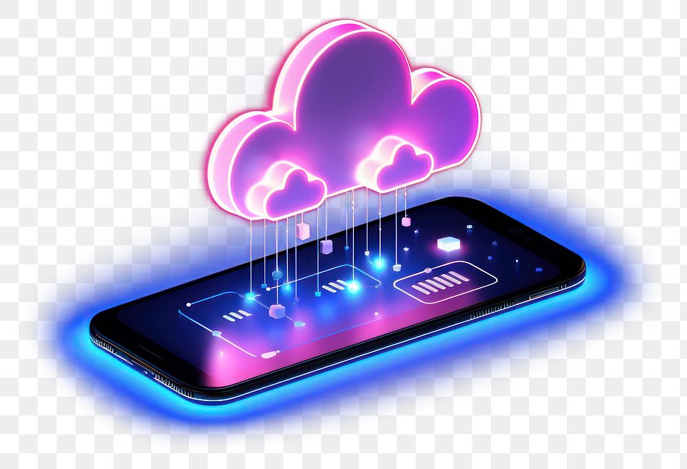 PNG Cloud Computing Creative Icon cloud portability electronics. AI generated Image by rawpixel.