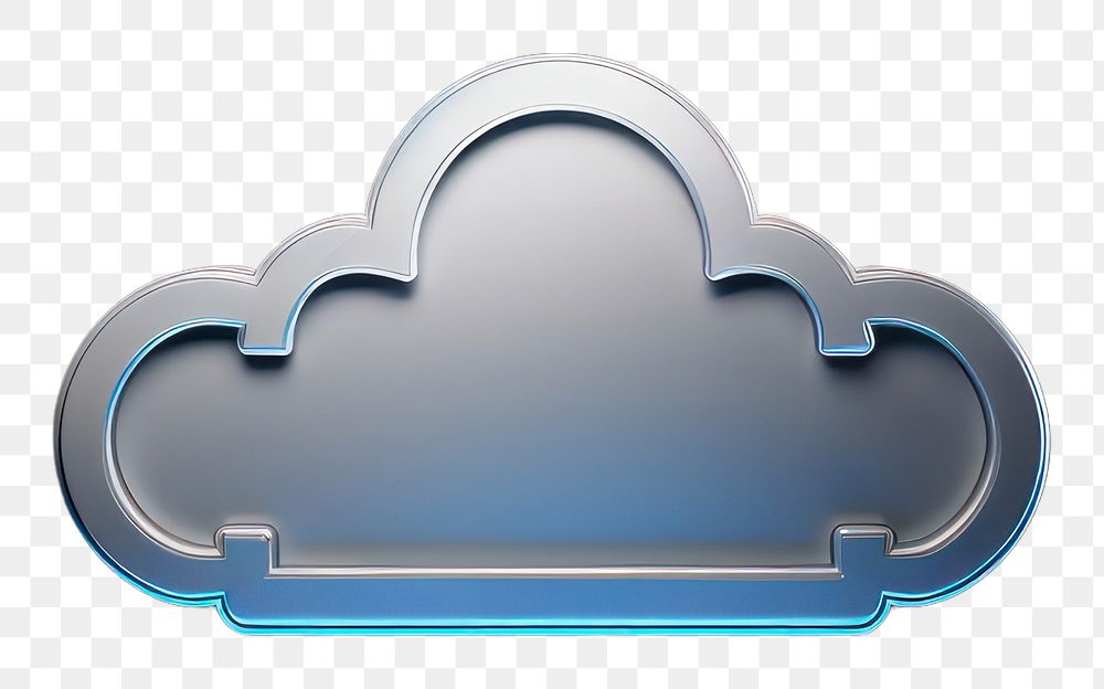 PNG Cloud Computing Creative Icon cloud logo technology. AI generated Image by rawpixel.
