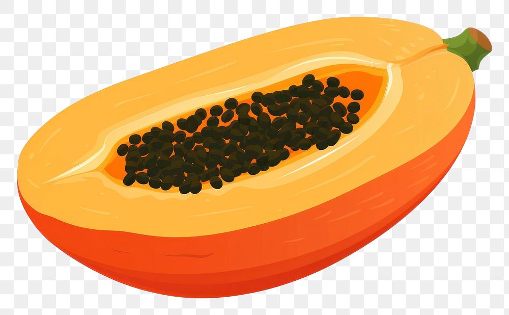 PNG  A papaya plant food vegetable. AI generated Image by rawpixel.