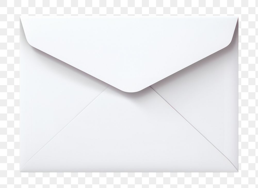 PNG An opened White envelope white white background simplicity. AI generated Image by rawpixel.