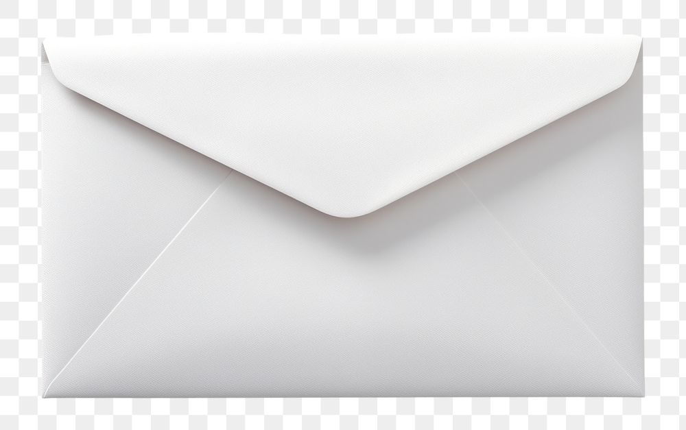 PNG A White envelope white white background simplicity. AI generated Image by rawpixel.