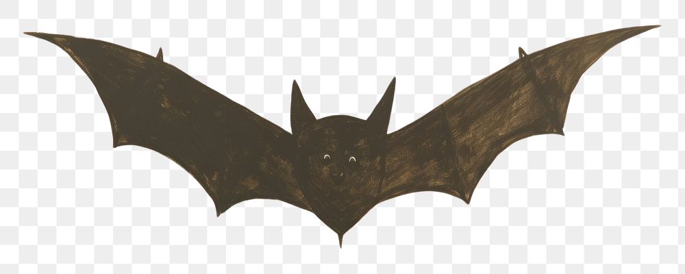 PNG Bat animal paint architecture. AI generated Image by rawpixel.