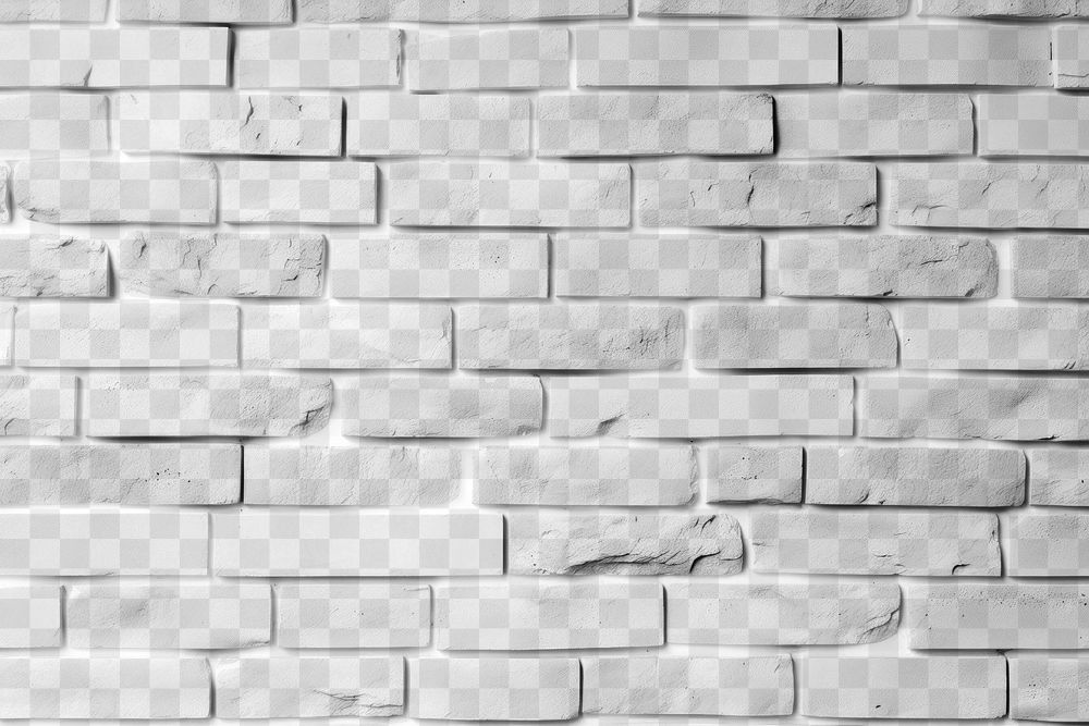 PNG White brick wall architecture backgrounds repetition