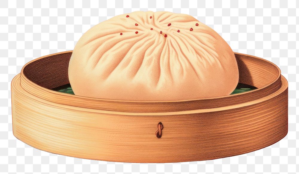 PNG Chinese steamed bun dumpling food xiaolongbao. AI generated Image by rawpixel.
