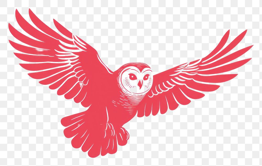 PNG Owl flying animal bird creativity. AI generated Image by rawpixel.