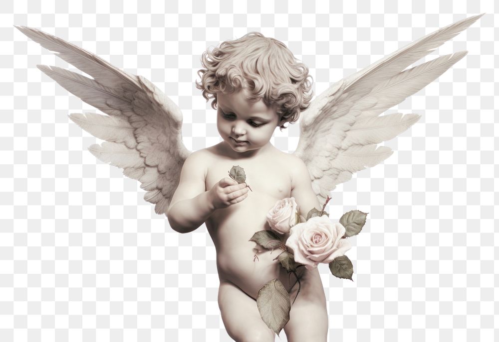 PNG Angel cupid cherub angel baby representation. 