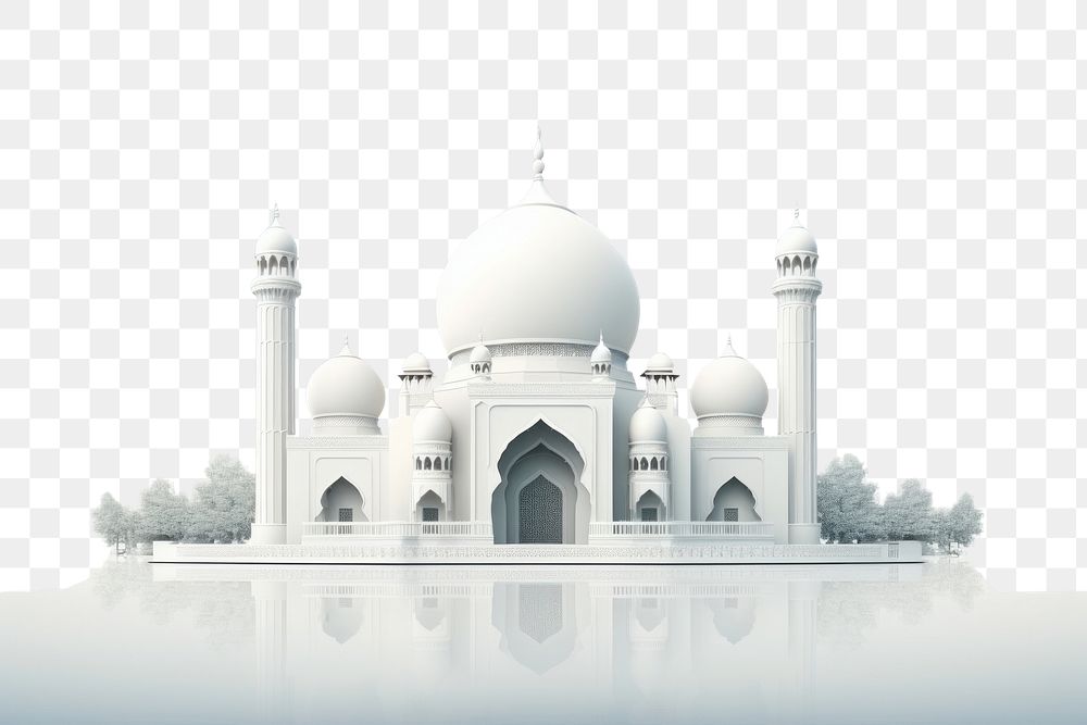 PNG Luxury Ramadan Mosque architecture building mosque. AI generated Image by rawpixel.