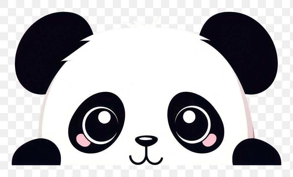 PNG Panda cartoon cute representation. AI generated Image by rawpixel.