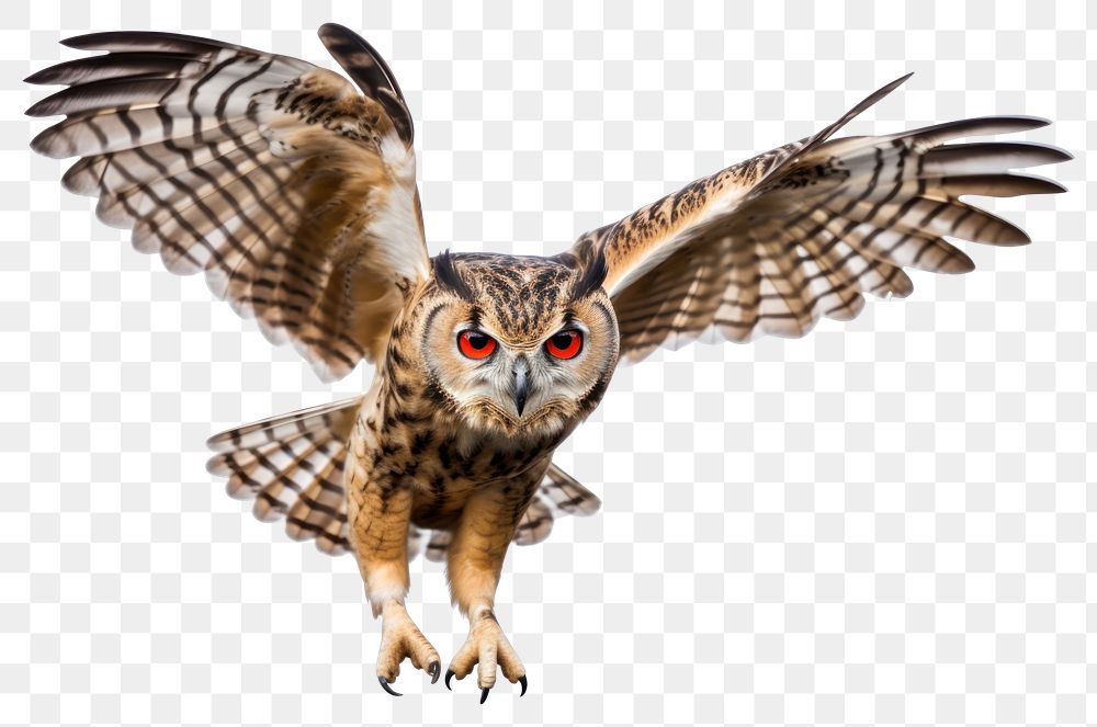 PNG  Eagle owl animal bird beak. AI generated Image by rawpixel.