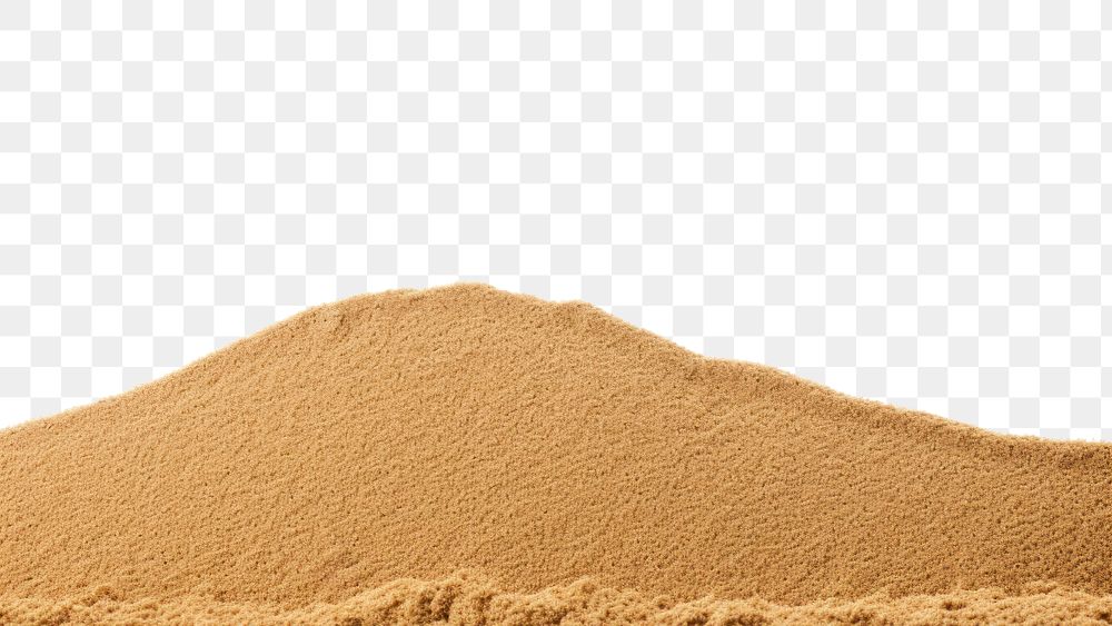 PNG  Sand powder soil white background. AI generated Image by rawpixel.