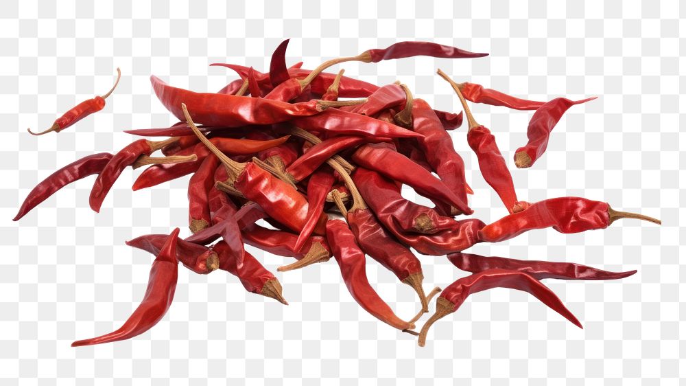 PNG  Red chilis vegetable plant food. AI generated Image by rawpixel.
