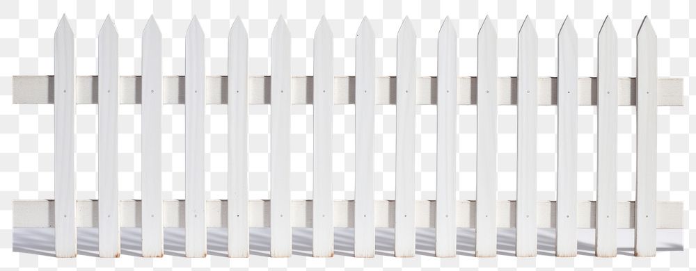 PNG White picket wooden fence outdoors white background architecture. 