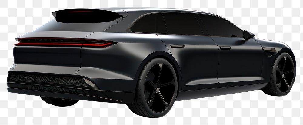 PNG Concept black modern wagon car vehicle bumper wheel. AI generated Image by rawpixel.