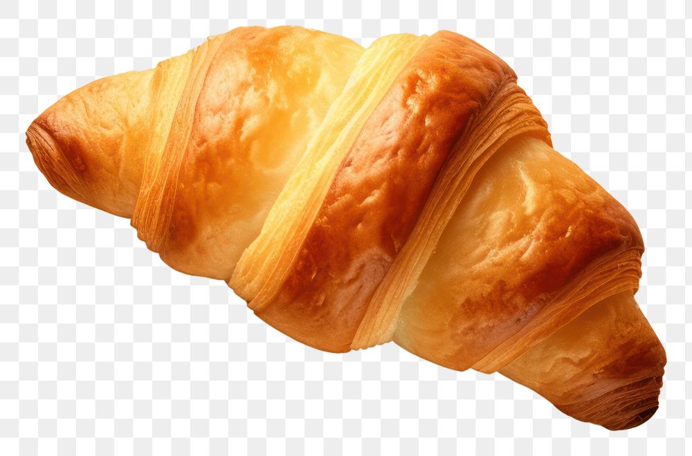 PNG  Croissant croissant bread food. AI generated Image by rawpixel.