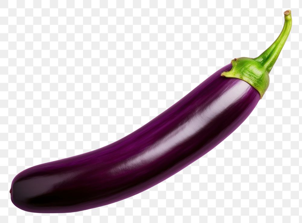 PNG  Eggplant vegetable purple food. AI generated Image by rawpixel.