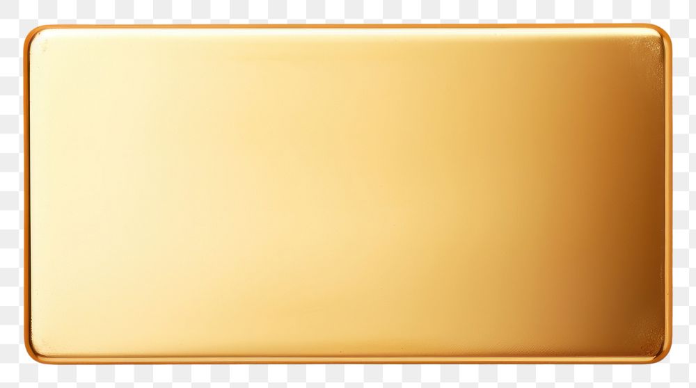 PNG  Gold bar simplicity technology rectangle. AI generated Image by rawpixel.