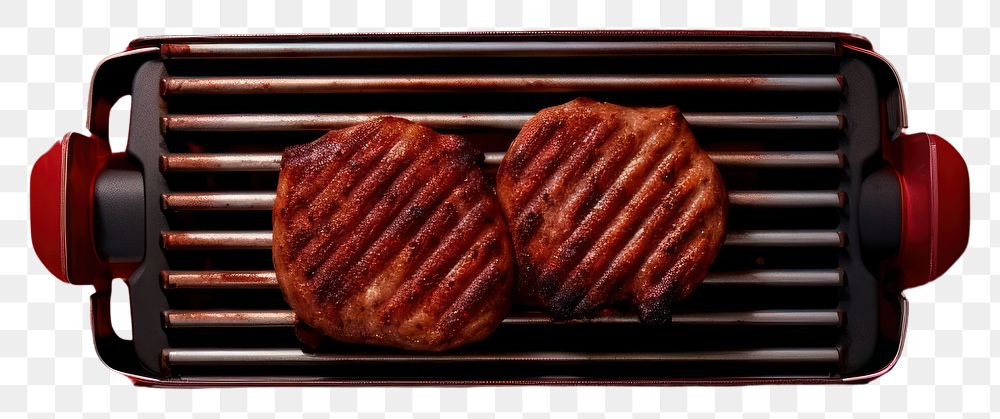 PNG  BBQ meat food red. AI generated Image by rawpixel.