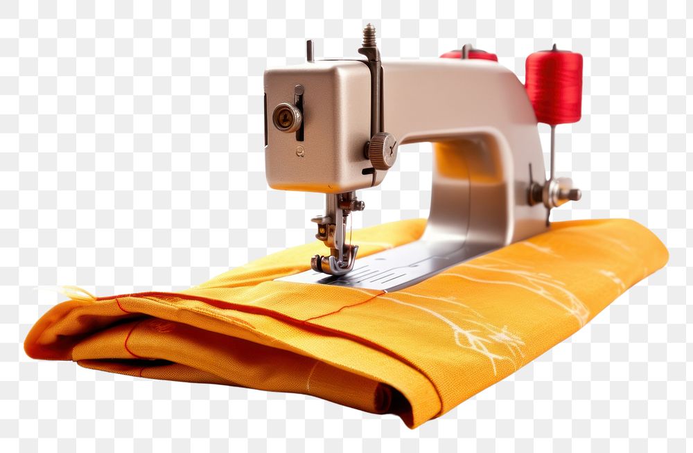 PNG Sewing white background equipment machinery. 