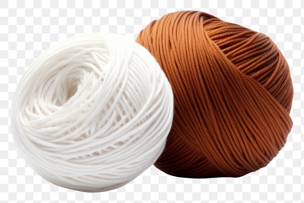 PNG Yarn white wool material. AI generated Image by rawpixel.