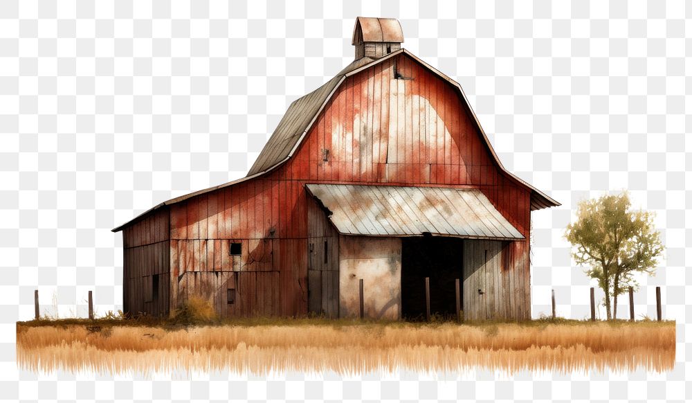 PNG Barn barn architecture building. AI generated Image by rawpixel.