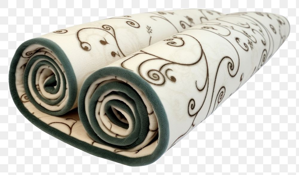 PNG Fabric roll pattern textile blanket. AI generated Image by rawpixel.