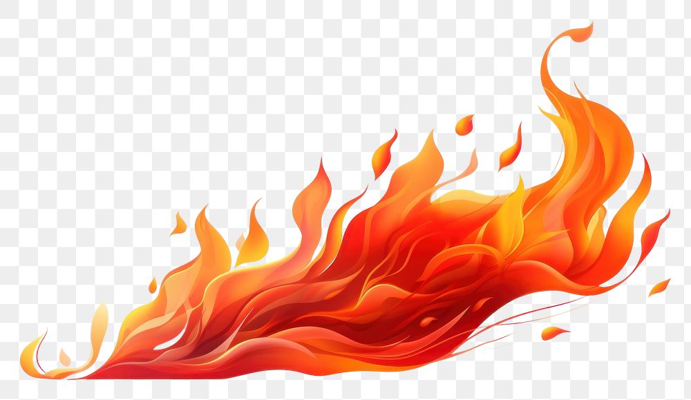 PNG Fire flame abstract glowing burning. AI generated Image by rawpixel.